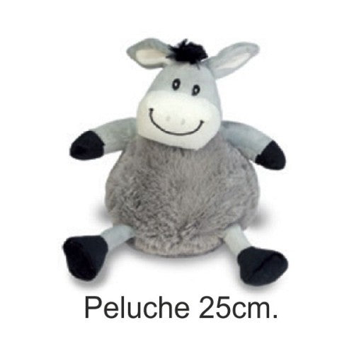BURRITO PELUCHE GRIS 25cm. 3387