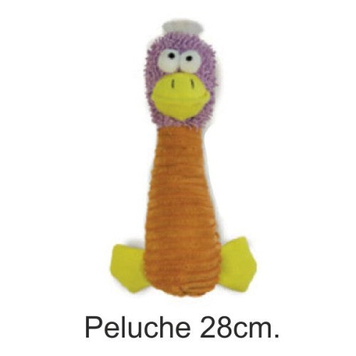 PATO PELUCHE NARANJA 27cm. 3400