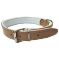 COLLAR CUERO VAQUETA DOBLE