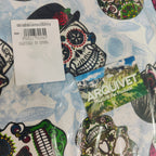 CAMA CUADRADA CALAVERAS