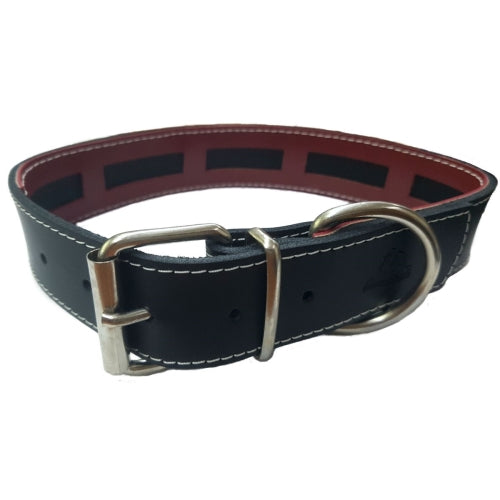 COLLAR de cuero PROTEC 3 cm 25045NA