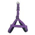 ARNÉS NYLON LISO Morado 1,5 x 40-50 cm
