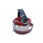 COLLAR CUERO LISO Negro 40 x 700 mm