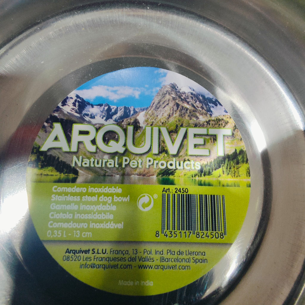 COMEDERO ACERO INOX.